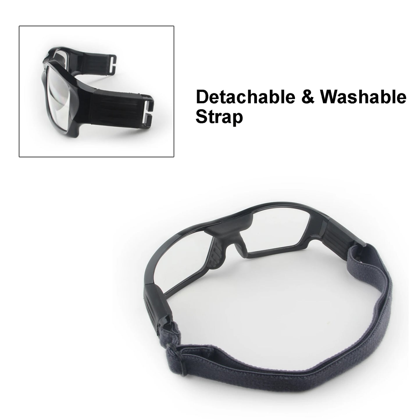 Team Sports Goggles Basketball Glasses Slim-fit Protective Safety Volleyball Soccer Eyeglasses