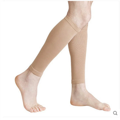 Compression Calf Sleeves (1 Pair) – 20–30mmHg Leg Compression Sleeves for Running, Sports & Recovery