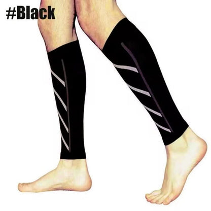 Compression Calf Sleeves (1 Pair) – 20–30mmHg Leg Compression Sleeves for Running, Sports & Recovery