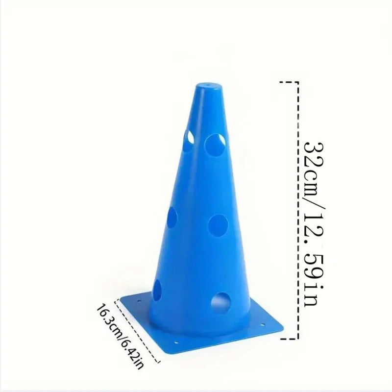 5-Pack 32cm Training Cones – Agility & Sports Marker Cones for Basketball and Fitness