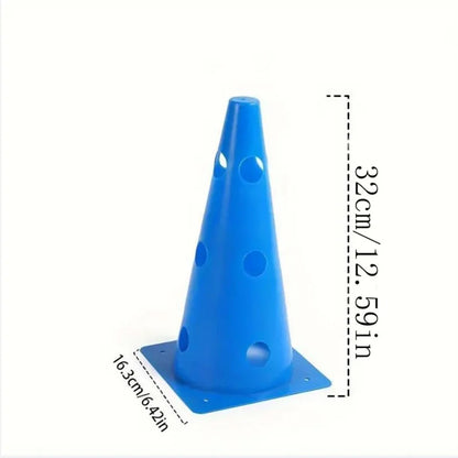 5-Pack 32cm Training Cones – Agility & Sports Marker Cones for Basketball and Fitness