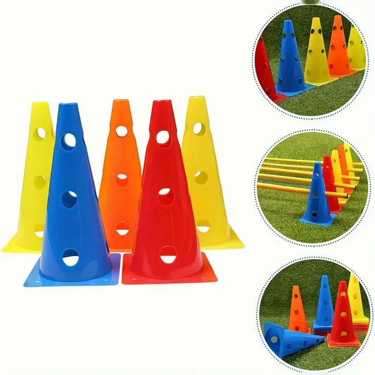 5-Pack 32cm Training Cones – Agility & Sports Marker Cones for Basketball and Fitness