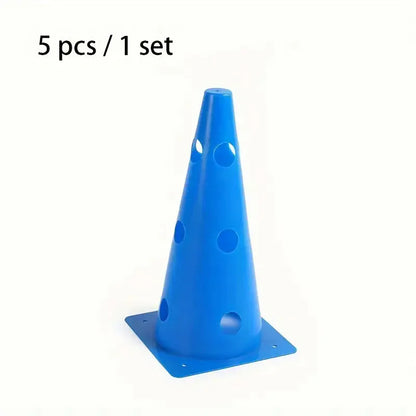 5-Pack 32cm Training Cones – Agility & Sports Marker Cones for Basketball and Fitness