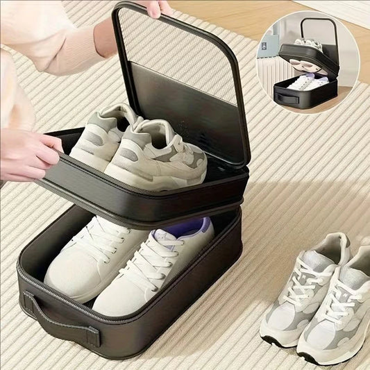 Portable Large Capacity Travel Shoe Bag – Holds Up to 3 Pairs