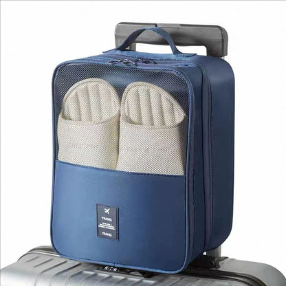 Portable Large Capacity Travel Shoe Bag – Holds Up to 3 Pairs