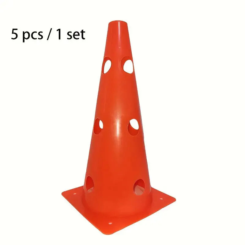 5-Pack 32cm Training Cones – Agility & Sports Marker Cones for Basketball and Fitness