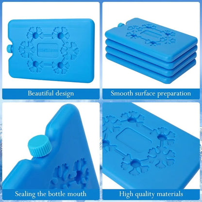 Portable Ice Pack Reusable Freezer Ice Cooling Pack Long-lasting Cooling Water Fill Box