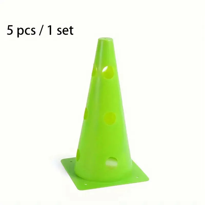 5-Pack 32cm Training Cones – Agility & Sports Marker Cones for Basketball and Fitness