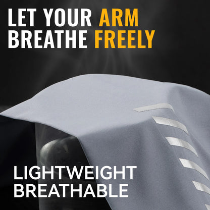 WRELS Arm Sleeves Cooling Ice Silk UV Protection Reflective Running Cycling Sleeves Basketball Fishing Driving Sun Sleeves Cover