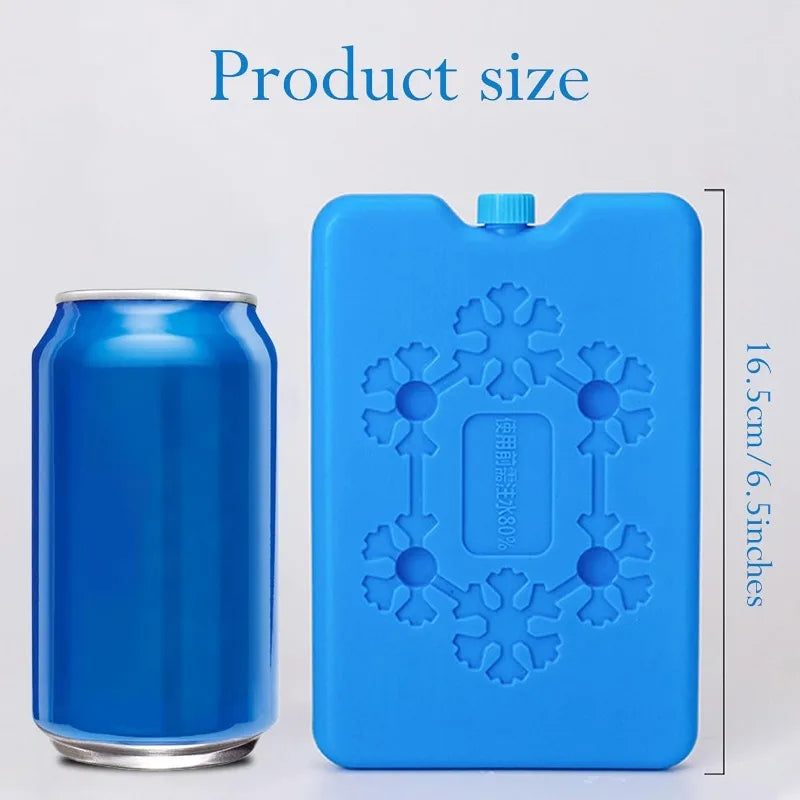 Portable Ice Pack Reusable Freezer Ice Cooling Pack Long-lasting Cooling Water Fill Box