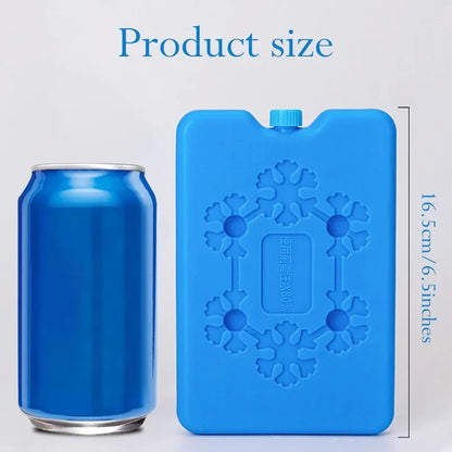 Portable Ice Pack Reusable Freezer Ice Cooling Pack Long-lasting Cooling Water Fill Box