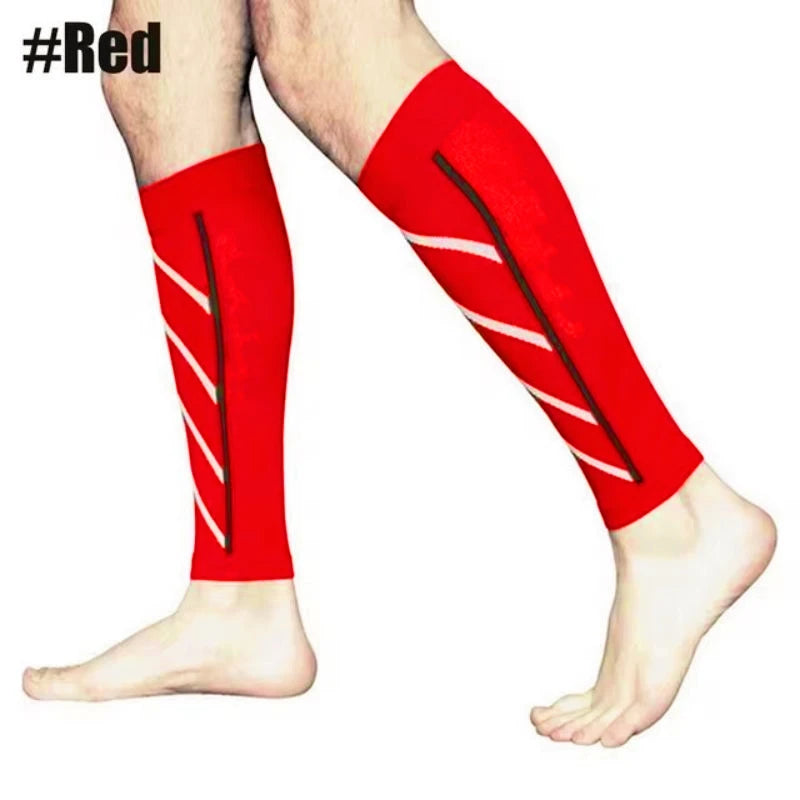Compression Calf Sleeves (1 Pair) – 20–30mmHg Leg Compression Sleeves for Running, Sports & Recovery