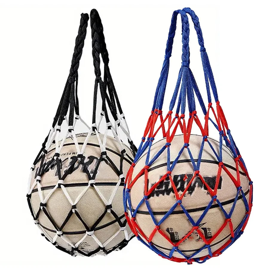 Basketball Net Bag Thick Woven Net Basketball Storage Durable Nylon Training Net Bag  for all kinds of balls ﻿