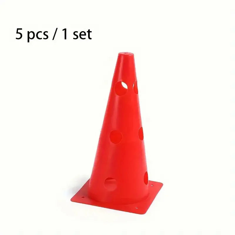 5-Pack 32cm Training Cones – Agility & Sports Marker Cones for Basketball and Fitness